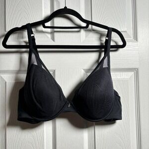 ThirdLove Bra‎ 42B Black Underwire 24/7 Classic Uplift Plunge Bra $72 MSRP